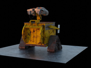 wall-e Modelo 3D