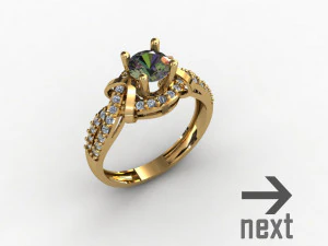 bague taktas Modèles 3D en vedette
