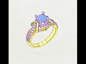 taktasring Model do druku 3D