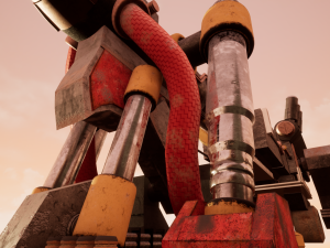 sister ray final fantasy vii Modèle 3D