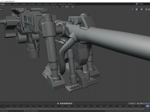 sister ray final fantasy vii Modèle 3D