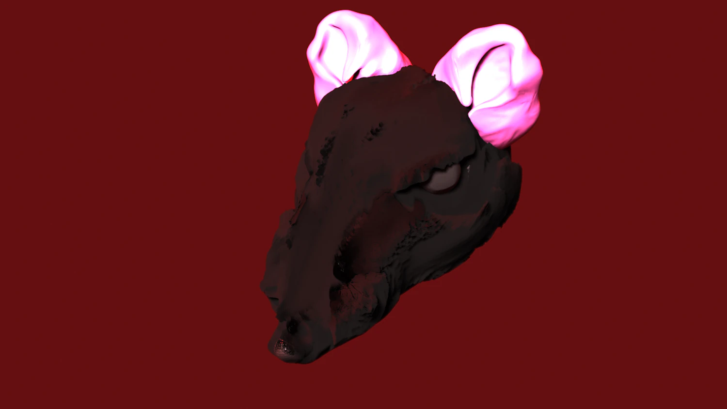 richte mask hotline miami 2 3D Model .c4d .max .obj .3ds .fbx .stl .blend 