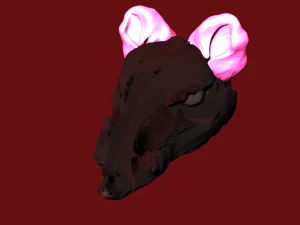 里奇特面具热线迈阿密2 3D 模型