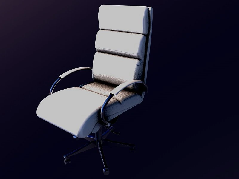 office arm chair 3D Model .c4d .max .obj .3ds .fbx .stl .blend