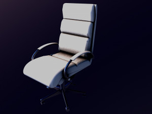 office arm chair Model 3D
