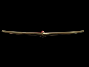 whale tail pendant yellow gold Modèles 3D en vedette