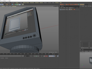 old monitor 43 3D Модель