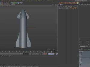 starship cn 10 alpha 3D Model