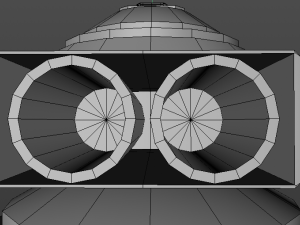 low poly turrent 2021 for game 3D Model