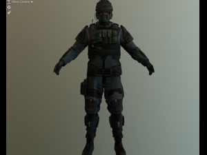 pilot 3D 模型