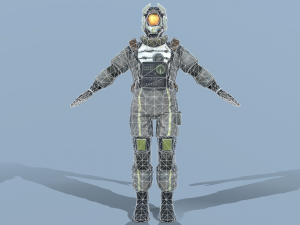 astronaut Modèle 3D