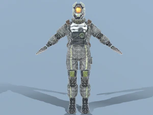 astronaut 3D Model