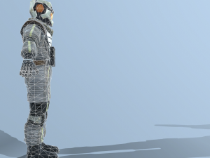 astronaut Modèle 3D