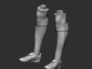 jogador de futebol 3Dプリントモデル