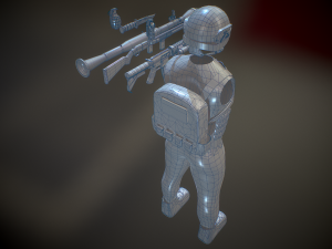 operator and 3D 模型