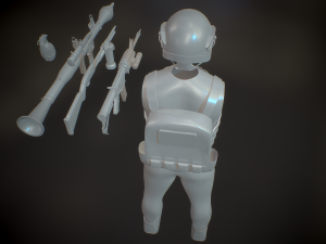 operator and 3D 模型