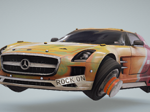 mercedes 3Dモデル