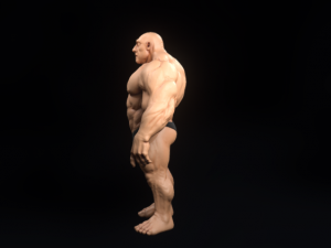 mountain of muscles 3D Model