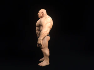 mountain of muscles 3D Model