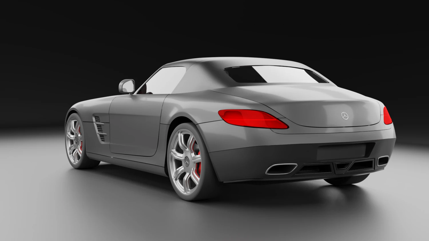 mercedesslsamg 3D Model .c4d .max .obj .3ds .fbx .stl .blend