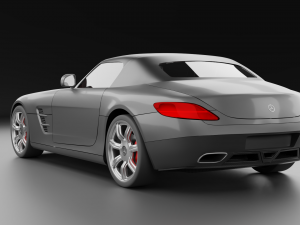 mercedesslsamg 3D 模型