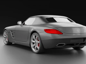 mercedesslsamg 3D Model