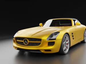 mercedesslsamg 3D Model