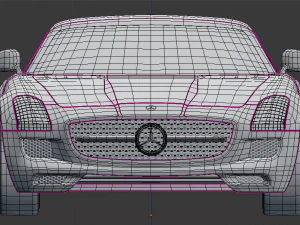 mercedesslsamg 3D Model