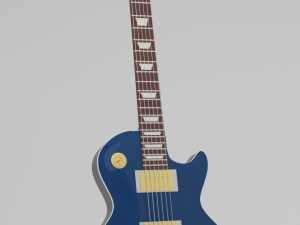 gibson lespaule Modèle 3D