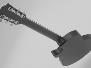 gibson lespaule Modèle 3D