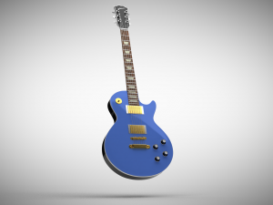 gibson lespaule Modèle 3D