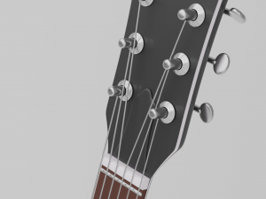 gibson lespaule Modèle 3D