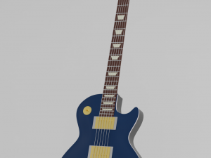gibson lespaule Modèle 3D