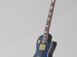gibson lespaule Modèle 3D