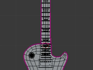 gibson lespaule 3D Model