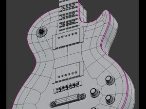 gibson lespaule 3D Model