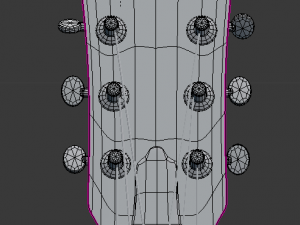 gibson lespaule Modèle 3D
