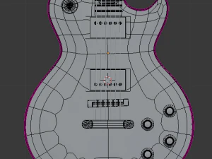 gibson lespaule 3D Model