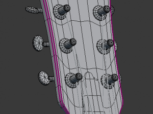 gibson lespaule Modèle 3D