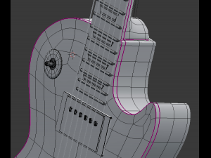 gibson lespaule Modèle 3D