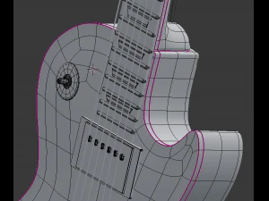 gibson lespaule 3D Model