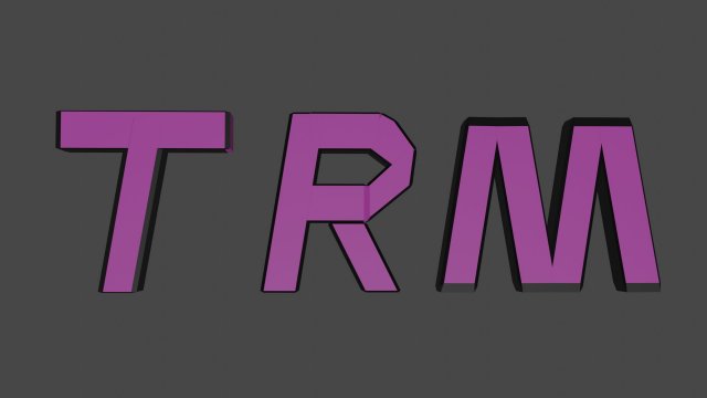 a word or intro made in 3d image is just example 3D Model .c4d .max .obj .3ds .fbx .stl .blend 