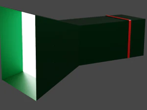 низкополигональная факел 3D Модель