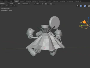 asistente del tiempo Modelo 3D