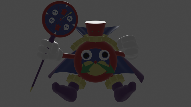 time wizard Modèle 3D .c4d .max .obj .3ds .fbx .stl .blend 