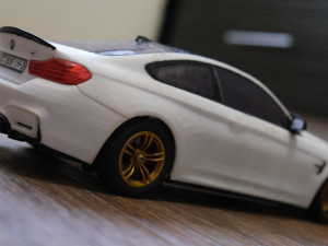 B M W M4 f82 m performance - 3d printed rc car body 3d print model 3D Baskı Modeli