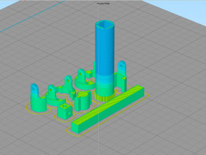 Driveshaft telescopic for hb toys zp1001 3d print model 3D-printmodel