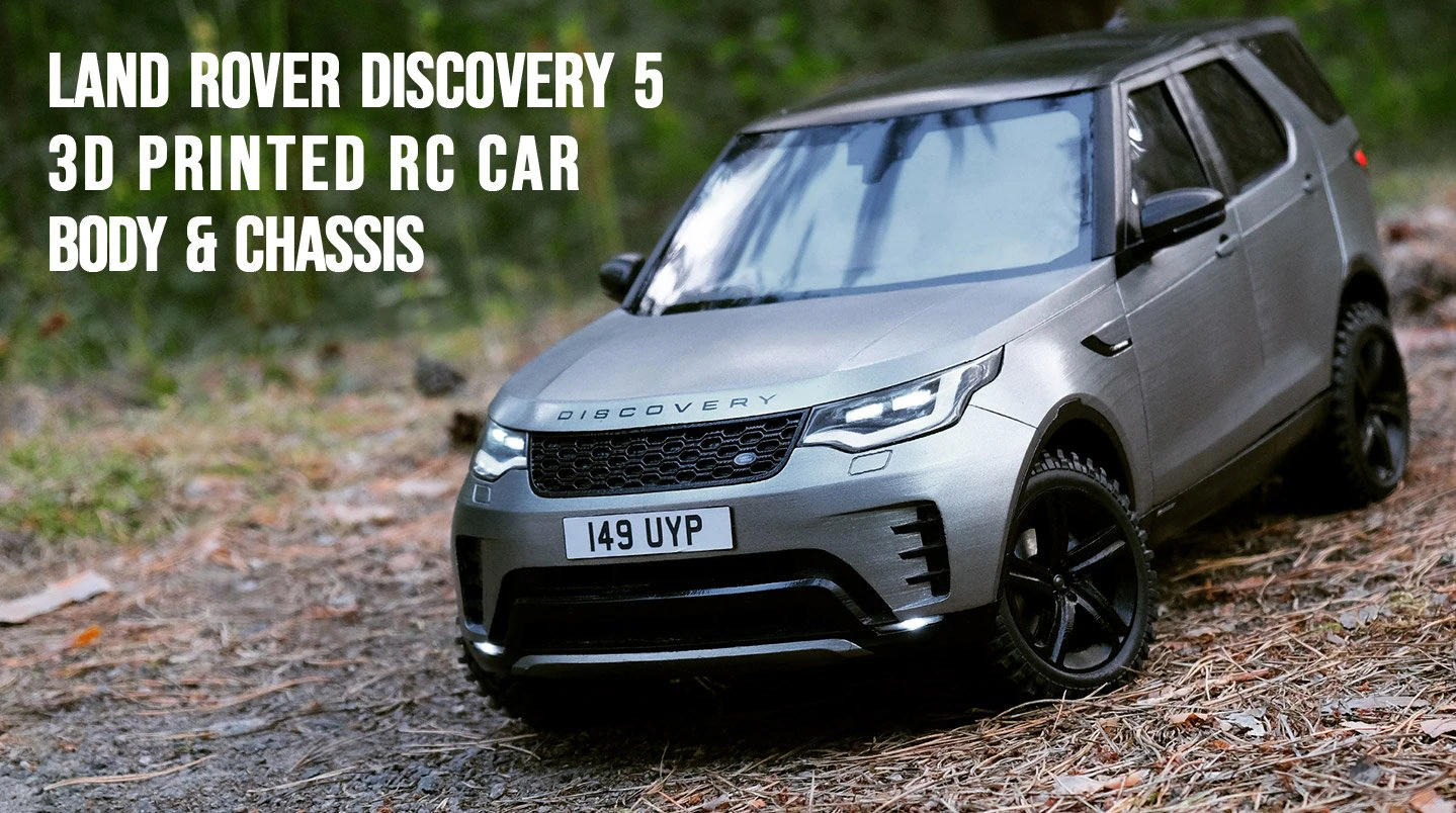 Land Rover Discovery 5 - 3d printed rc car 1-8 scale 3D Print Model .c4d .max .obj .3ds .fbx .stl .blend 