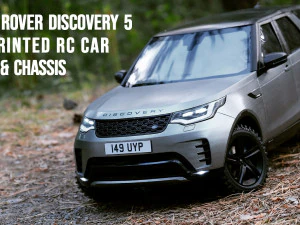 Land Rover Discovery 5 - Voiture rc imprim&eacute;e en 3D &agrave; l'&eacute;chelle 1-8 Modèles 3D en vedette