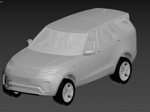 Land Rover Discovery 5 - 3d printed rc car 1-8 scale 3D Baskı Modeli